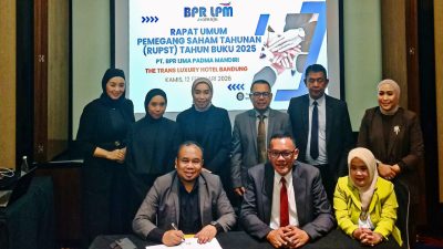 Kinerja Keuangan Tumbuh Signifikan, RUPS Tahun Buku 2025 BPR LPM Tegaskan Komitmen Peningkatan Kinerja