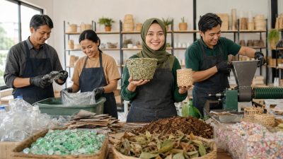 Ekonomi Sirkular Buka Peluang Baru bagi UMKM, Limbah Diolah Jadi Produk Bernilai