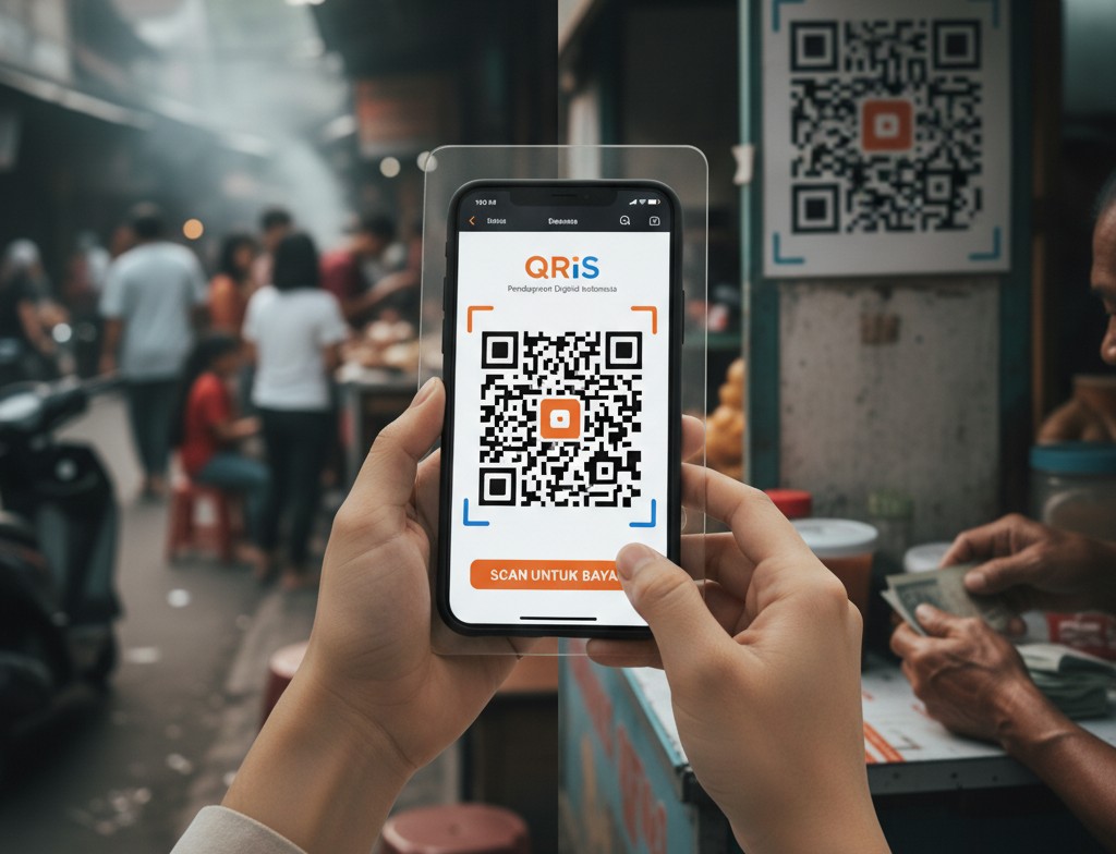 Pembayaran digital QRIS untuk perluasan inklusi keuangan Indonesia