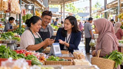 Digitalisasi Pasar Jakarta Jangkau 93 Pasar dan 1.283 Merchant QRIS